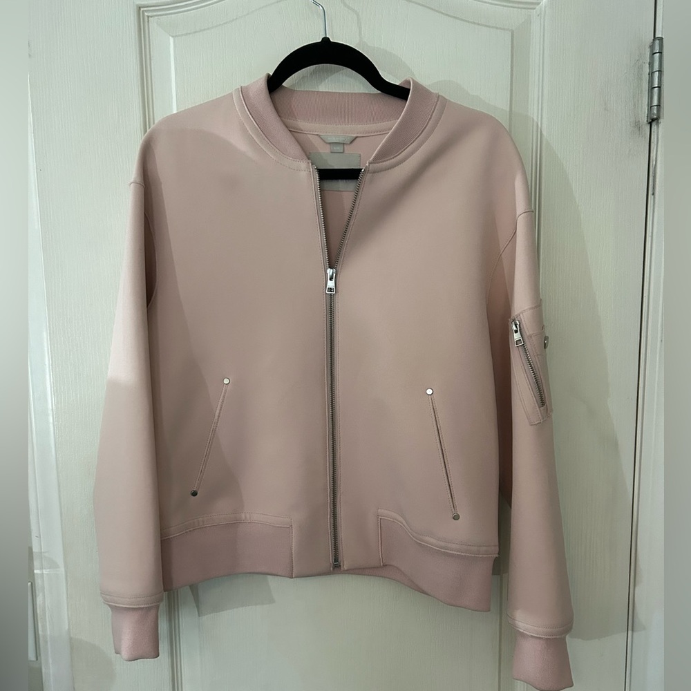 Soia & Kyo Pink Bomber Jacket